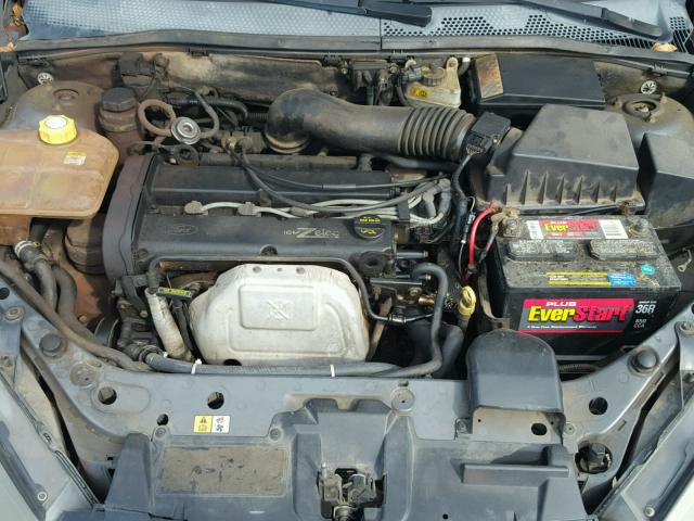 1FAFP38353W113858 - 2003 FORD FOCUS GRAY photo 7