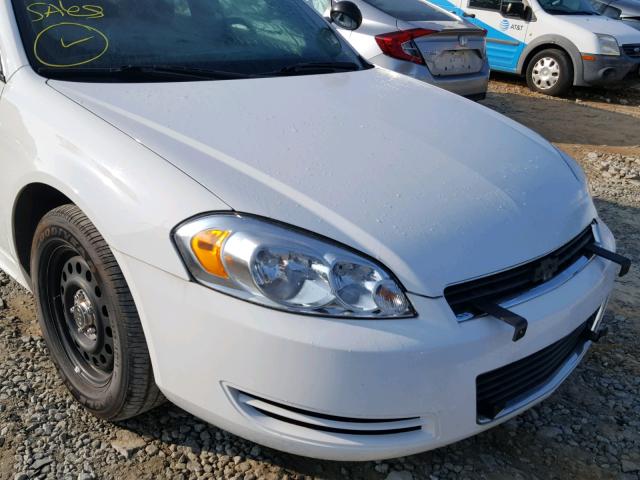 2G1WD5EM9B1263644 - 2011 CHEVROLET IMPALA POL WHITE photo 9