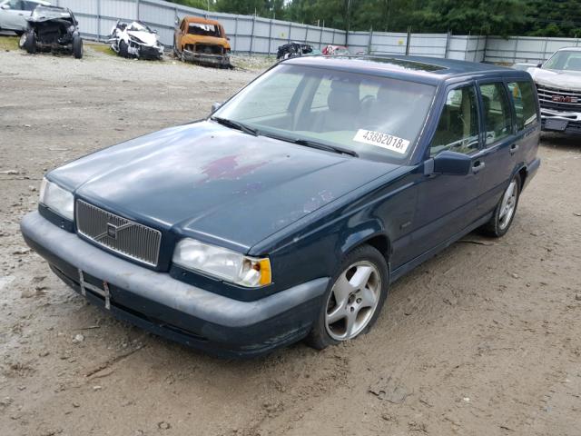 YV1LW5715S2103441 - 1995 VOLVO 850 GREEN photo 2