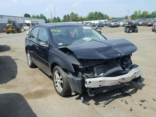 1G8AZ52FX4Z172279 - 2004 SATURN ION LEVEL BLACK photo 1