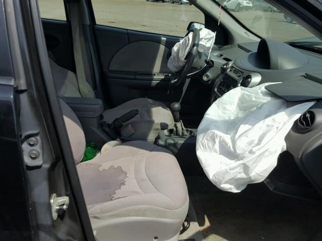 1G8AZ52FX4Z172279 - 2004 SATURN ION LEVEL BLACK photo 5