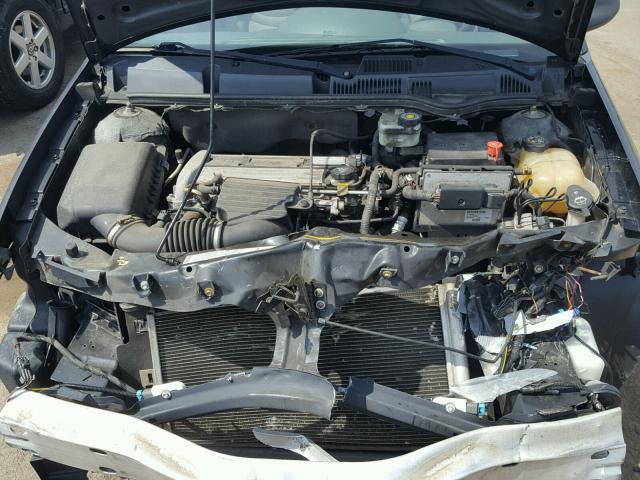 1G8AZ52FX4Z172279 - 2004 SATURN ION LEVEL BLACK photo 7