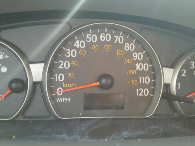 1G8AZ52FX4Z172279 - 2004 SATURN ION LEVEL BLACK photo 8