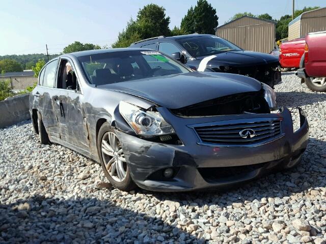 JN1CV6AP0CM628010 - 2012 INFINITI G37 BASE GRAY photo 1