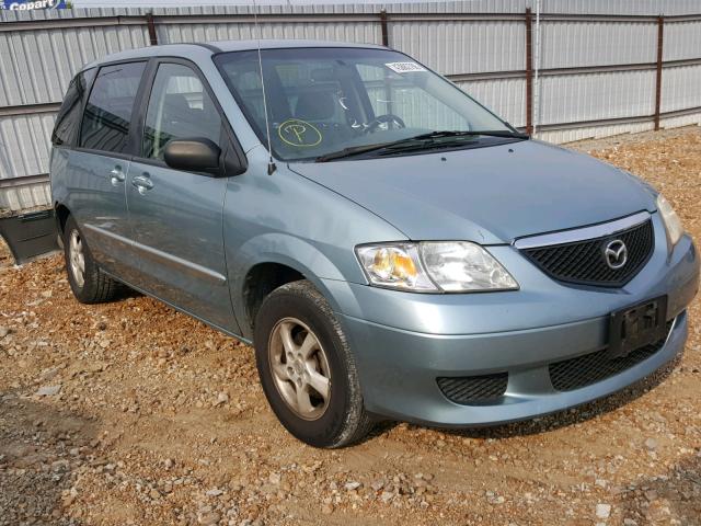 JM3LW28A320333923 - 2002 MAZDA MPV WAGON TEAL photo 1