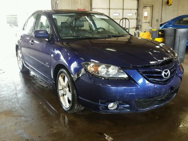 JM1BK323651319495 - 2005 MAZDA 3 S BLUE photo 1