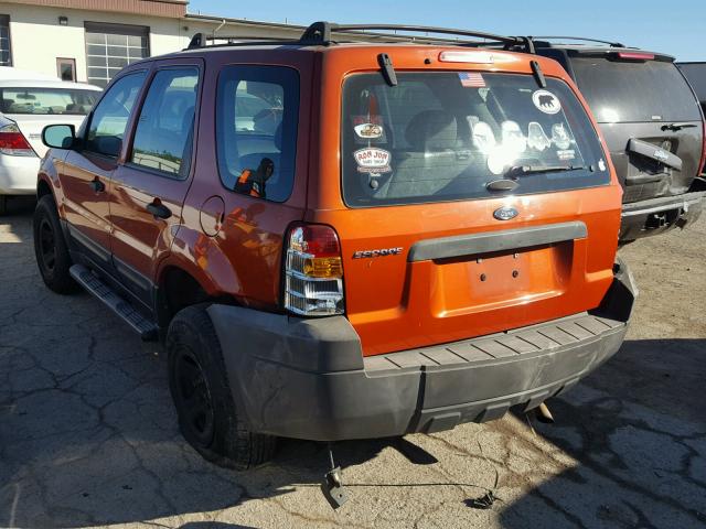 1FMYU02Z26KA04627 - 2006 FORD ESCAPE ORANGE photo 3