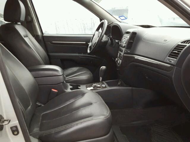 5NMSH13E98H140865 - 2008 HYUNDAI SANTA FE S Արծաթագույն լուսանկար 5