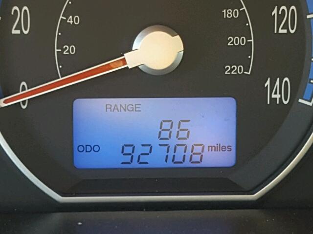 5NMSH13E98H140865 - 2008 HYUNDAI SANTA FE S Արծաթագույն լուսանկար 8