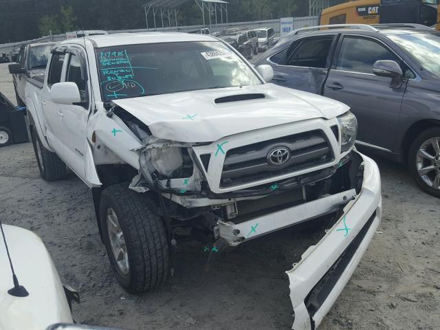 3TMLU4EN2AM056131 - 2010 TOYOTA TACOMA DOU WHITE photo 1