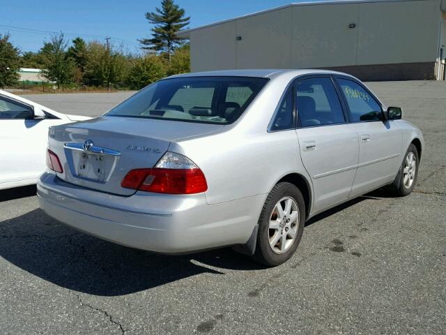 4T1BF28B84U352603 - 2004 TOYOTA AVALON SILVER photo 4