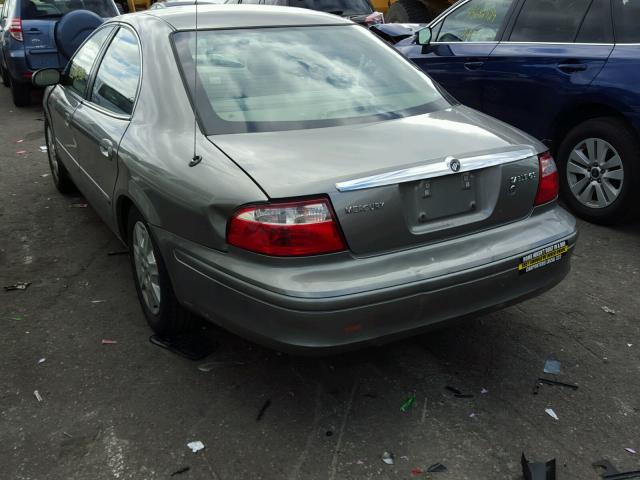 1MEFM50U74G600489 - 2004 MERCURY SABLE SILVER photo 3