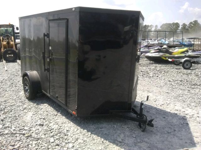 50XBE1212JA005768 - 2018 TRAIL KING ENCLOSED შავი ფოტო 1