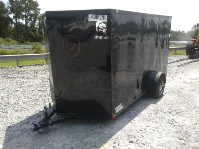 50XBE1212JA005768 - 2018 TRAIL KING ENCLOSED შავი ფოტო 2