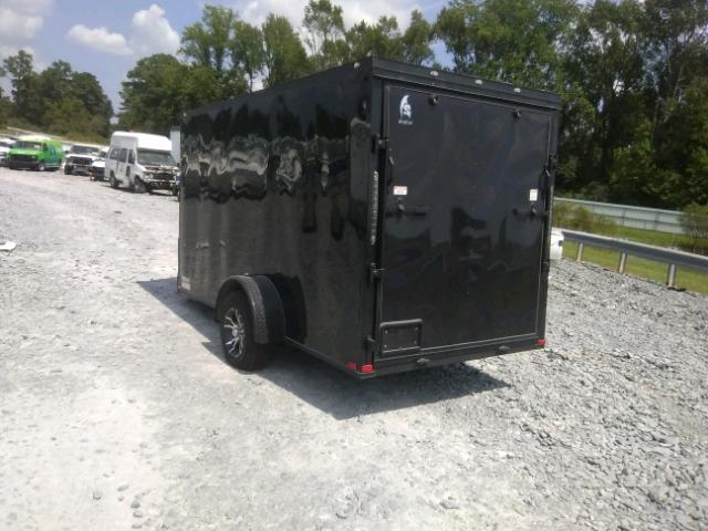 50XBE1212JA005768 - 2018 TRAIL KING ENCLOSED შავი ფოტო 3