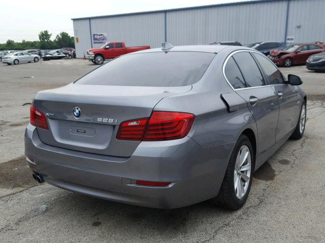 WBA5A7C57GG148244 - 2016 BMW 528 XI GRAY photo 4