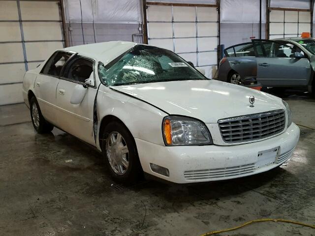 1G6KD54Y85U211976 - 2005 CADILLAC DEVILLE WHITE photo 1