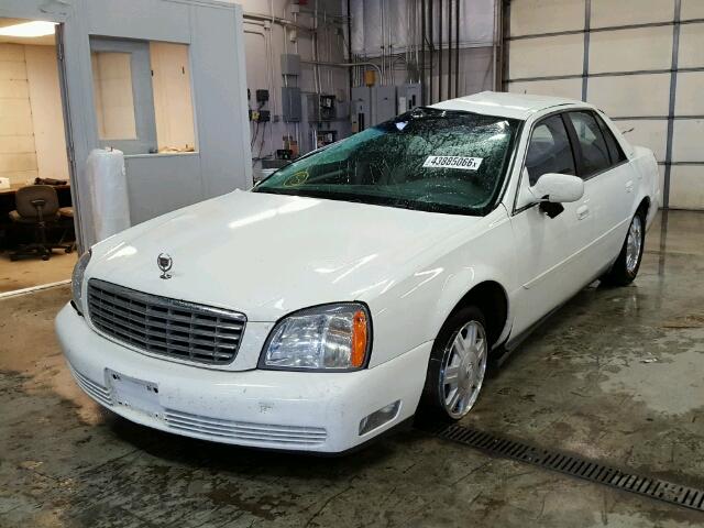 1G6KD54Y85U211976 - 2005 CADILLAC DEVILLE WHITE photo 2