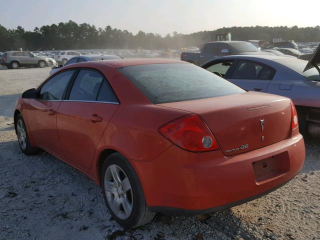 1G2ZG57B194163323 - 2009 PONTIAC G6 ORANGE photo 3