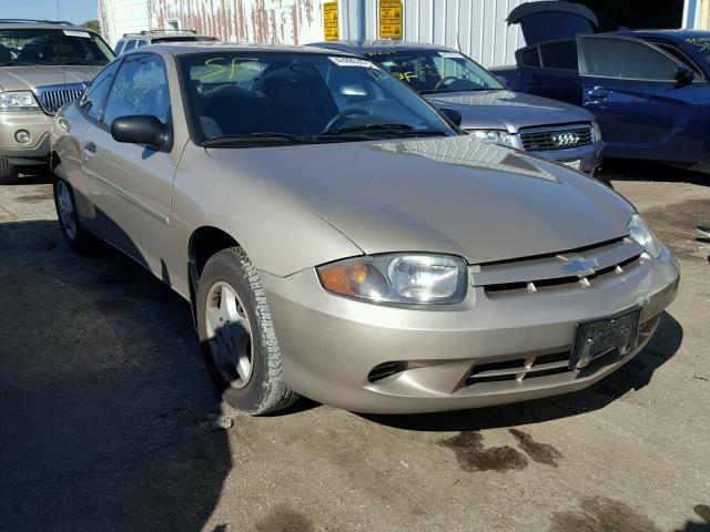 1G1JC12F147153771 - 2004 CHEVROLET CAVALIER TAN photo 1