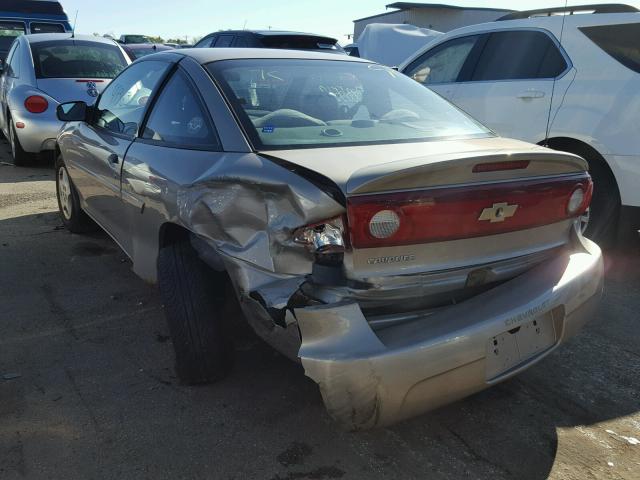 1G1JC12F147153771 - 2004 CHEVROLET CAVALIER TAN photo 3