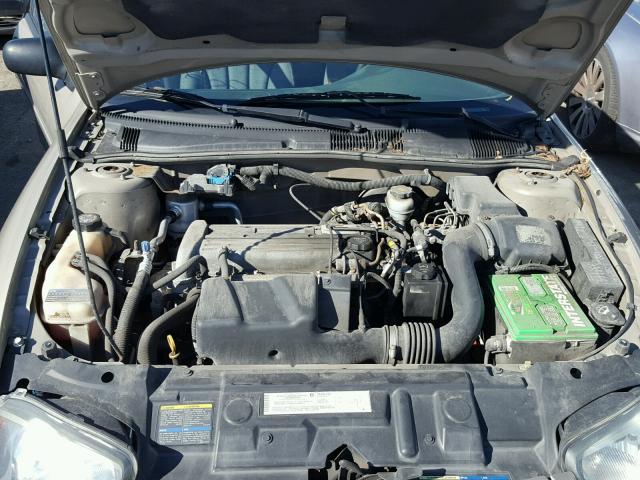 1G1JC12F147153771 - 2004 CHEVROLET CAVALIER TAN photo 7