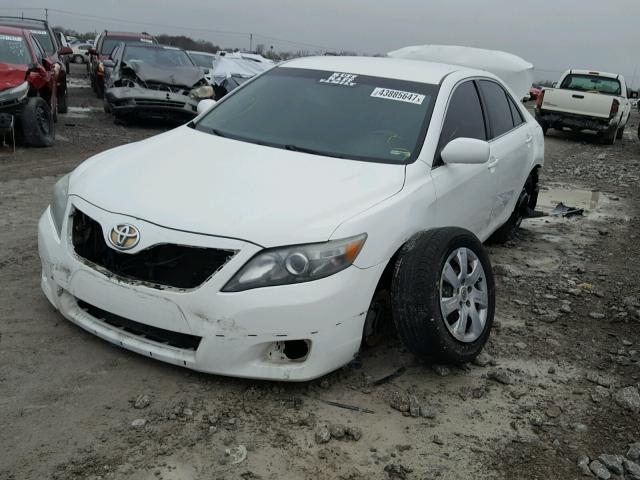 4T1BK3EK0BU612835 - 2011 TOYOTA CAMRY SE WHITE photo 2