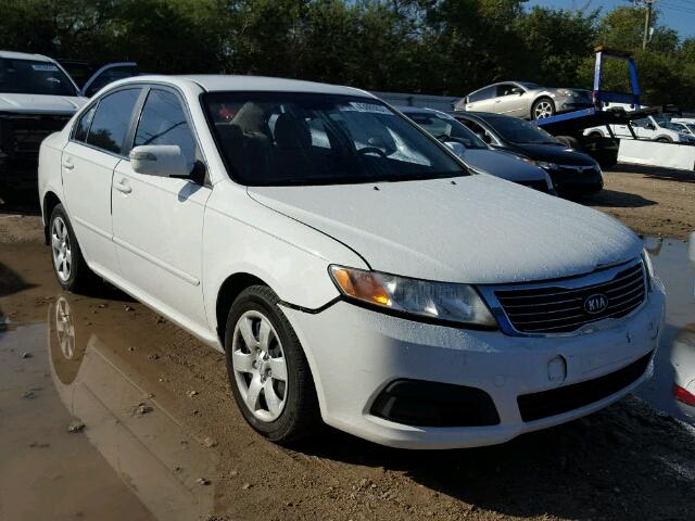 KNAGE228295312431 - 2009 KIA OPTIMA WHITE photo 1