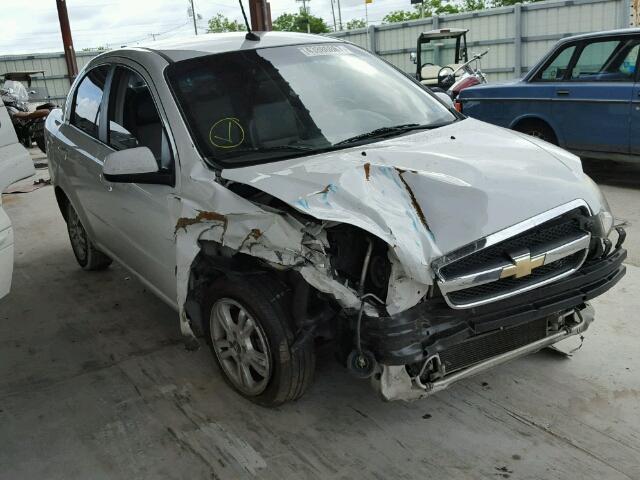 KL1TG5DE5BB226304 - 2011 CHEVROLET AVEO LT WHITE photo 1