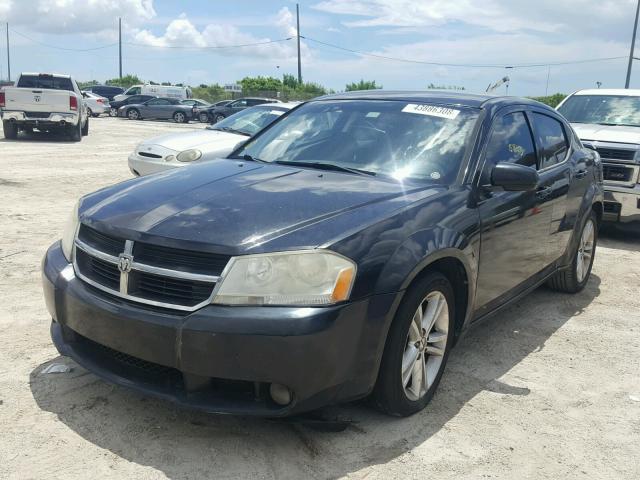 1B3CC5FBXAN174125 - 2010 DODGE AVENGER R/ BLACK photo 2