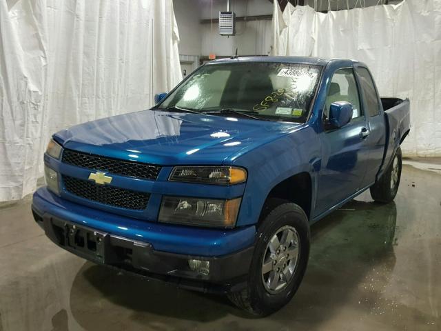 1GCJTCF97C8119575 - 2012 CHEVROLET COLORADO L BLUE photo 2
