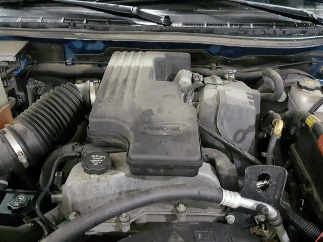 1GCJTCF97C8119575 - 2012 CHEVROLET COLORADO L BLUE photo 7