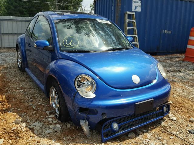3VWCD31C84M409004 - 2004 VOLKSWAGEN NEW BEETLE 蓝色 照片 1