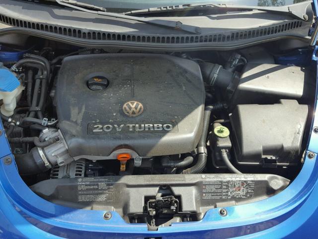 3VWCD31C84M409004 - 2004 VOLKSWAGEN NEW BEETLE 蓝色 照片 7