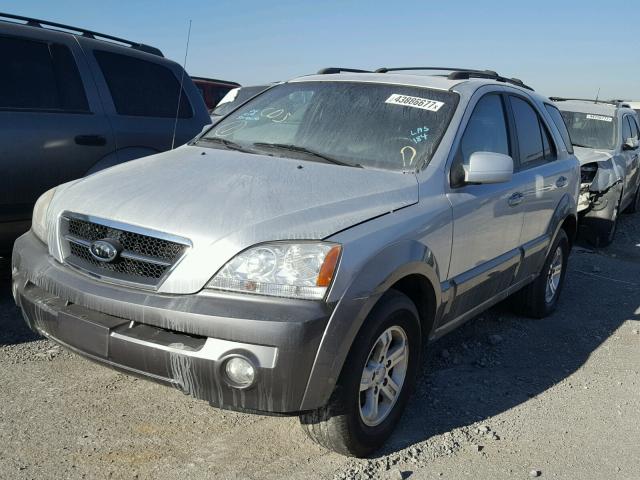 KNDJD733565512310 - 2006 KIA SORENTO SILVER photo 2