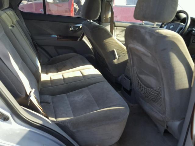 KNDJD733565512310 - 2006 KIA SORENTO SILVER photo 6