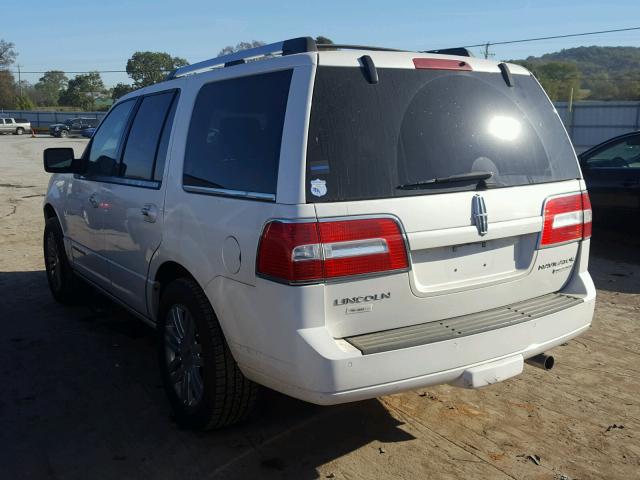5LMJJ2H57AEJ05919 - 2010 LINCOLN NAVIGATOR 白色 照片 3