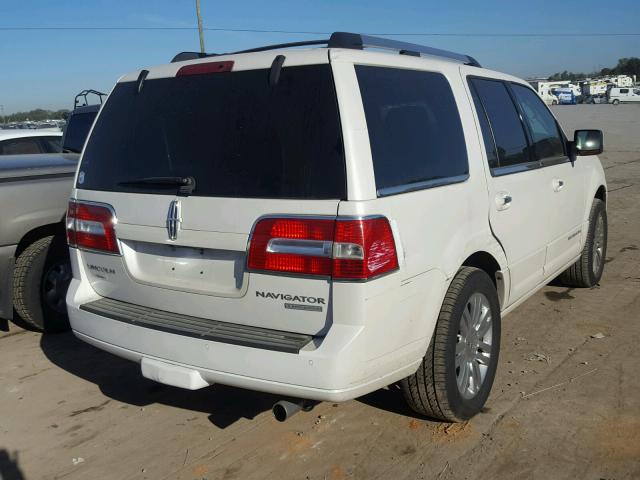 5LMJJ2H57AEJ05919 - 2010 LINCOLN NAVIGATOR 白色 照片 4