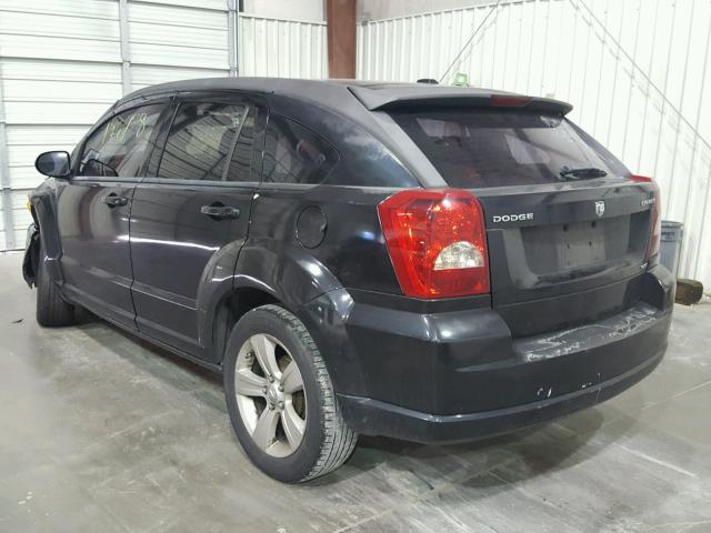 1B3CB4HAXAD668170 - 2010 DODGE CALIBER SX BLACK photo 3