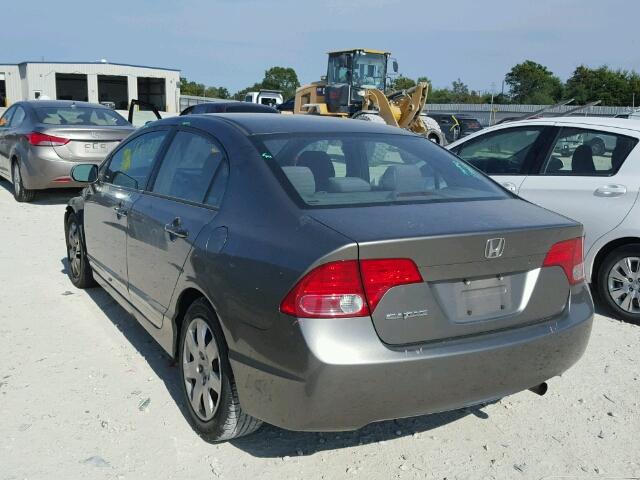 1HGFA16536L104264 - 2006 HONDA CIVIC LX GOLD photo 3