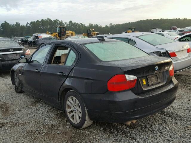 WBAVA37587NE27199 - 2007 BMW 328 I BLACK photo 3