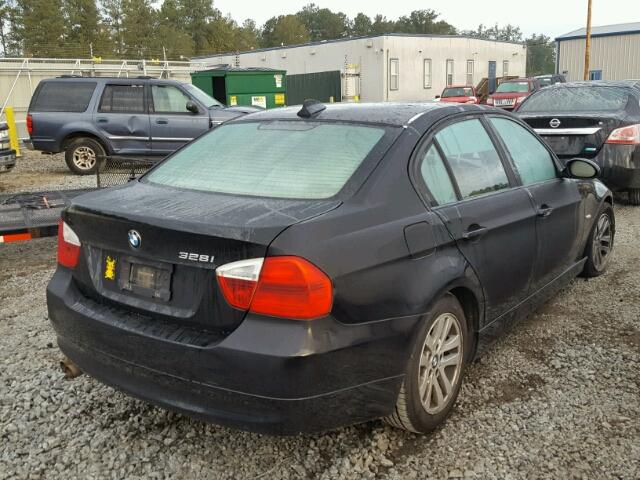 WBAVA37587NE27199 - 2007 BMW 328 I BLACK photo 4