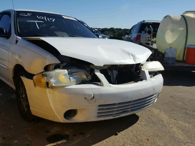 3N1CB51D11L472897 - 2001 NISSAN SENTRA WHITE photo 9