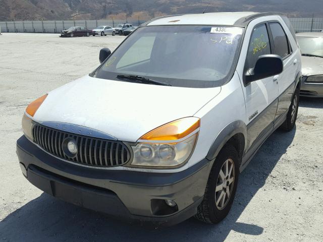 3G5DA03E42S562377 - 2002 BUICK RENDEZVOUS WHITE photo 2