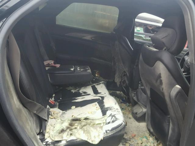 3LN6L5A95HR605389 - 2017 LINCOLN MKZ შავი ფოტო 6