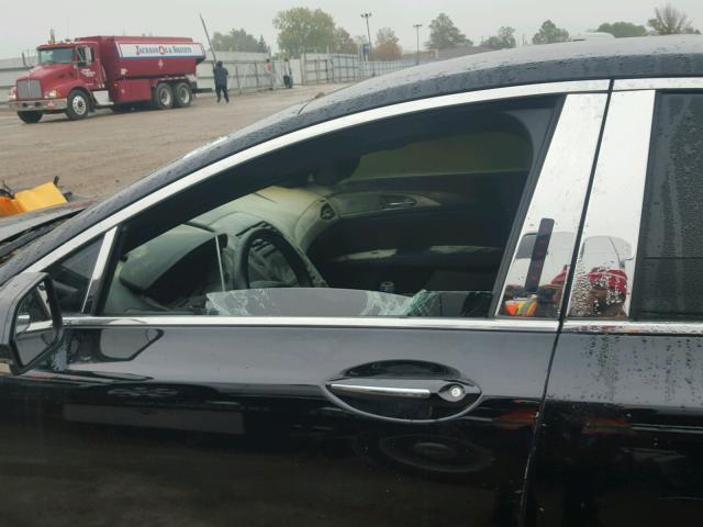 3LN6L5A95HR605389 - 2017 LINCOLN MKZ შავი ფოტო 9