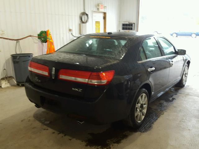 3LNHL2GC0CR809536 - 2012 LINCOLN MKZ Negro foto 4