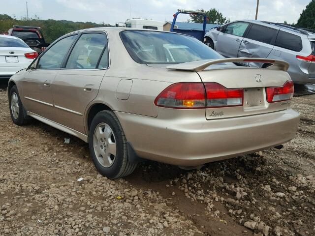 1HGCG16592A039119 - 2002 HONDA ACCORD EX GOLD photo 3