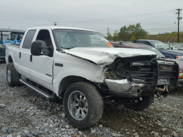 1FTNW21F61EA07994 - 2001 FORD F250 SUPER WHITE photo 1