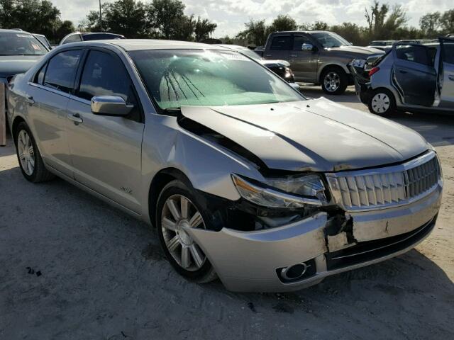 3LNHM26T18R634171 - 2008 LINCOLN MKZ SILVER photo 1